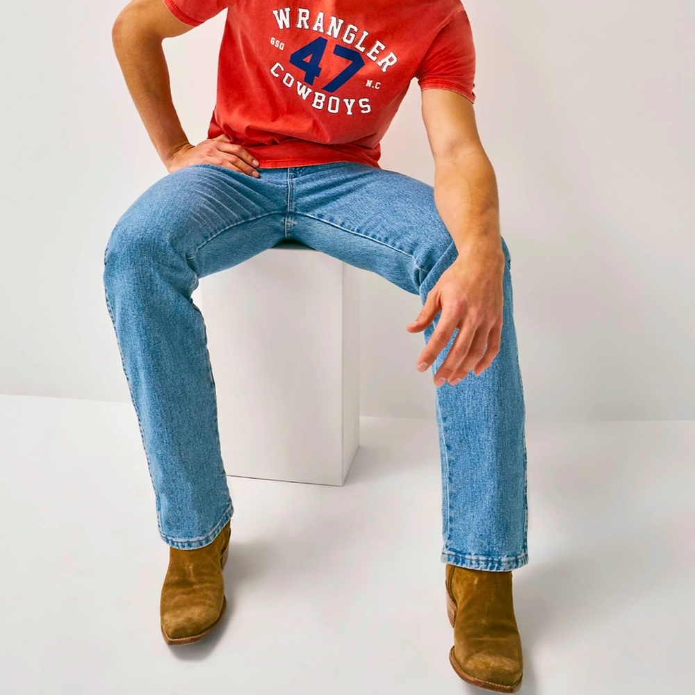 Men’s Wrangler Blue Jeans